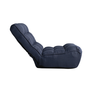 Portable Freely Movable Low Profile Lazy Recliner <b>Floor</b> Chair Ergonomic Cushioned Seat Ideal For Bedroom Balcony And Tiny Living - Product Image 5