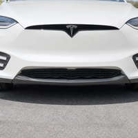 Grille supérieure avant pour Tesla Model X 2016-2021, panneau de grille central supérieur en plastique, pièce de rechange 1050143-00-E