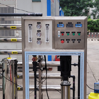 Core RO peralatan deionisasi air kaca serat campuran pompa Filter Bed membran tekanan pembuluh PLC-sistem pengobatan air
