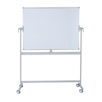 Support personnalisé tableau mobile pivotant double face pour bureau et salle de réunion