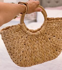 Bolsa de Compras Ligera de Estilo Vintage, Reforzada con Doble Correa para el Hombro, Tejida Naturalmente, para Supermercado, Origen Vietnam - Product Image 5