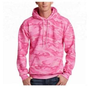 Sudadera con Capucha Rosa Antiarrugas de Verano para Hombre, 100% Algodón, Tejido de Rizo, Personalizada al por Mayor - Product Image 1
