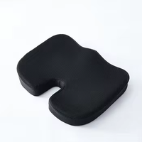 Coussin de siège de chaise de bureau de voiture amovible confortable orthopédique de haute qualité pour le soulagement de la douleur du coccyx
