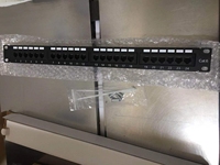 Panel Patch Jaringan 24-Port Cat5e UTP 19" 1U untuk Rak Server oleh Vicenray
