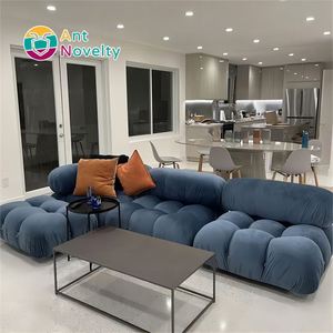 AntNovelty Divano Nordico per Soggiorno, Divano Modulare Mario Bellini in Tessuto, Divano Moderno Piccolo 1 Set per Camera da Letto Piccola - Product Image 1