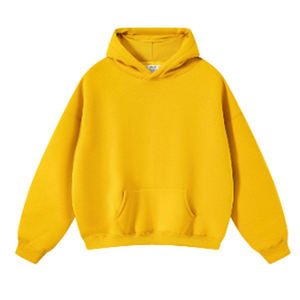 Sweat-shirt à capuche décontracté uni pour homme, automne-hiver, avec doublure en peluche épaisse, vêtements de mode de rue unisexe, hauts, pulls, sweats à capuche - Product Image 1