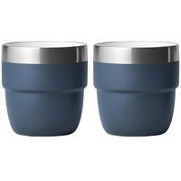 Tasse à bière, café ou eau à double paroi isolée sous vide pour le camping, les fêtes, avec logo personnalisé, 4oz, 6oz, 8oz, gobelet de voyage en acier inoxydable pour enfants