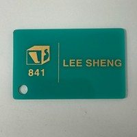 Plaques acryliques transparentes durables, épaisseur 2mm-30mm, dimensions 1220x1830mm/1220x2440mm, sur mesure, usage industriel et architectural, Taïwan Chine