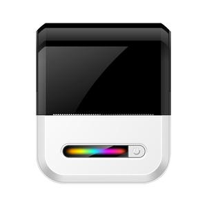 Imprimante d'étiquettes d'expédition avec <span class=keywords><strong>code</strong></span>-barres et <span class=keywords><strong>code</strong></span> <span class=keywords><strong>QR</strong></span> en stock pour les autocollants d'envoi de vêtements, mini-imprimantes d'étiquettes pour téléphone/PC - Product Image 2