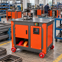 Machine à cintrer les étriers en acier CNC 6-36 mm pour étriers carrés, spirales et en U, série GF, formeur de barres d'acier
