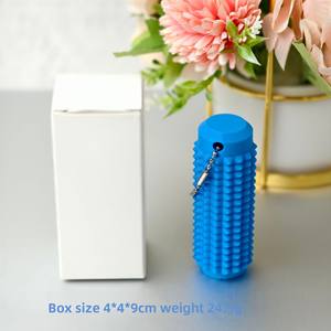 휴대용 손가락 끝 감압 마사지 키 체인 새로운 뾰족한 그리피 키 버클 크로스 보더를위한 튼튼한 플라스틱 참신 개그 장난감 - Product Image 6