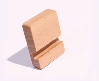 Support de téléphone portable en bois naturel portable, support de bureau pour smartphone, accessoires pour téléphone portable - Vente chaude