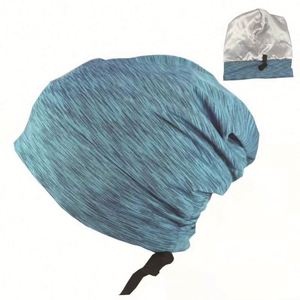 Bonnet de nuit en satin réglable, doublé de soie, style bonnet souple, pour dormir - Product Image 3
