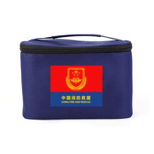 Bolsa de Aseo Impermeable Azul Llama para Gestión de Kits de Emergencia de Incendios del Equipo de Bomberos de China - Product Image 1