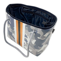 Sac de plage à bandoulière pour femme, personnalisé avec logo, ouverture zippée, néoprène léopard, imperméable, isolé, portable, toutes saisons