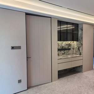 Puertas de Madera para Interiores con Marcos Hechas a Medida, Adecuadas para el Diseño de Puertas de Madera Modernas para Dormitorios en Casas - Product Image 1