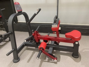 Équipement de gymnastique commerciale veau Super Horizontal soulever jambe <span class=keywords><strong>presse</strong></span> Machine plaque chargée veau assis - Product Image 3