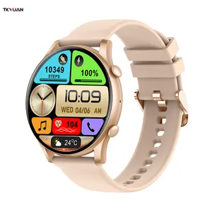 2023 Amoled Smartwatch pour hommes montre de sport Bt appelant 1.43 pouces écran Ip68 étanche Montre Connecte montres intelligentes