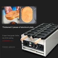 Machine ronde de gaufrier de fromage de machine professionnelle commerciale de Offre Spéciale pour le magasin d'alimentation
