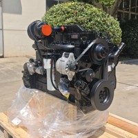 Moteur diesel 6 cylindres pour excavatrice, générateur, moteur marin pour bateau, ensemble moteur marin diesel Cummins 12 soupapes