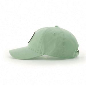 หมวกเบสบอลคุณภาพสูง 6 แผง ผลิตจากโพลีเอสเตอร์/ผ้าฝ้าย กันน้ำ พิมพ์ลายโลโก้ ทนทาน ทันสมัย เหมาะสำหรับกีฬากลางแจ้ง - Product Image 2