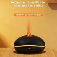 Diffuseur d'huiles essentielles à LED dégradé pour la maison, 200 ml, diffuseur d'aromathérapie, humidificateur silencieux à ultrasons, diffuseur d'arômes à brume froide