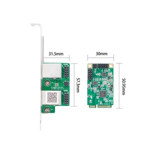 Tarjeta de Red LAN Gigabit Interna con Cable Mini PCIe de 1 Puerto para Servidor y Escritorio, 1000m Nic, en Oferta - Product Image 2