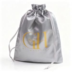 Sac en satin à cordon personnalisé avec logo OEM/ODM, idéal pour sous-vêtements, maillots de bain, vêtements, cadeaux, sac anti-poussière en soie – Grande Vente - Product Image 1
