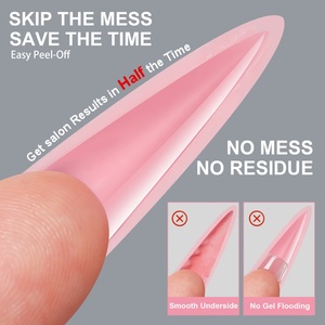 Moule à ongles ABS à extension rapide UV, best-seller, avec design sandwich et support sans papier pour salon de manucure - Product Image 4