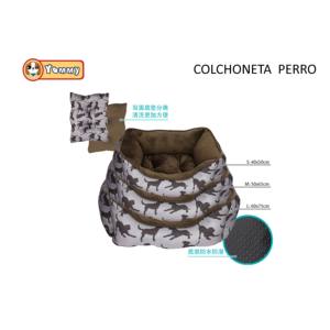 Cuccia Classica Rettangolare Yommy per Cani con Cuscinetto Rimovibile in Tessuto Oxford, Base Impermeabile Antiscivolo, Taglie S/M/L - Product Image 3