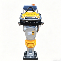   Compacteur à piston thermique GX120 160 pour travaux de construction, type Jumping Jack, 80 kg, pour compactage de sous-sol