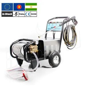 Exporters Bison Pressure Washer Electric 15lpm 3625-4000psi 250bar 7kw 7.5kw Electric High Pressure Washer Car