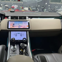 Système de navigation GPS multimédia pour Range Rover Sport 2013-2017, autoradio avec lecteur DVD, écran incurvé 3D de 12,3 pouces, GPS intégré au tableau de bord