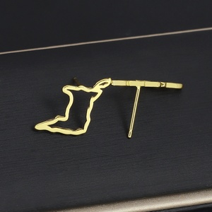 JXX Juego de Joyería de 2 Piezas, Collar y Pendientes, Juego de Joyería de Moda, Chapado en Oro, Juego de Joyería para Mujer - Product Image 4