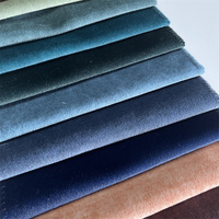 Tissus de canapé en velours imperméable de haute qualité Mosha impression tissu Textile à la maison pour meubles chaise chaîne tricoté Style uni