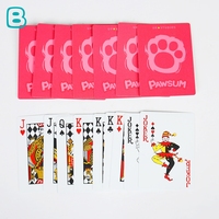 Cartes à jouer en papier écologique de haute qualité imprimé sur mesure en gros Poker Deck conception personnalisée