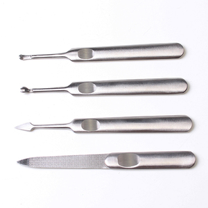 New Trendy Reusable Manicure <b>Set</b> For Finger <b>Nail</b> Cuticle Cutting Stainless Steel Lightweight Eco friendly Manicure Pedicure Kit - Product Image 4