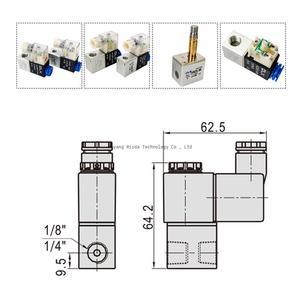 Válvula Solenoide 2V025-06/08 12V 24V 110V 220V Gas Aire Normalmente Cerrada Protección IP65 OEM Disponible Garantía de 3 Años - Product Image 5