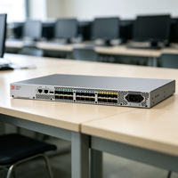 Conmutador de Fibra Óptica Brocade G710 SAN para Montaje en Rack, 8 Puertos Activados con Módulos SFP+, Equipo de Red Empresarial de 64G Gen7