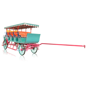 Nouveau véhicule utilitaire électrique de type calèche Victoria pour le tourisme, marque ZHENDA, prix usine bas, transport spécial Henan - Product Image 1