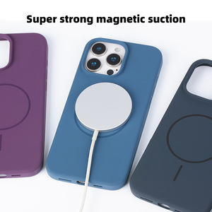 <span class=keywords><strong>Cover</strong></span> in Silicone Liquido <span class=keywords><strong>Originale</strong></span> di Lusso Antiurto per <span class=keywords><strong>iPhone</strong></span> 17 16 15 Pro Max, Produzione ODM/OEM all'Ingrosso - Product Image 2