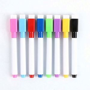 Marcadores de Pizarra Magnéticos con Impresión de Logotipo Personalizado, Marcadores de Punta Fina de Colores para Borrado en Seco con Borrador - Product Image 3