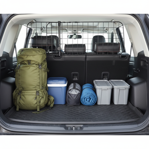 Barrière pour <span class=keywords><strong>chien</strong></span> en métal de haute qualité, motif solide, respirante, réglable, durable, portable, taille et couleur personnalisées, utilisation intérieure et extérieure - Product Image 5