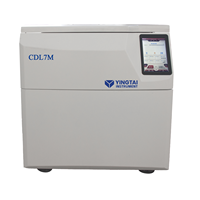 Centrífuga Refrigerada para Banco de Sangre CDL7M con Pantalla de 10 Pulgadas, 7000 rpm y 11650xg de Velocidad Máxima para Uso en Laboratorio - CE e ISO