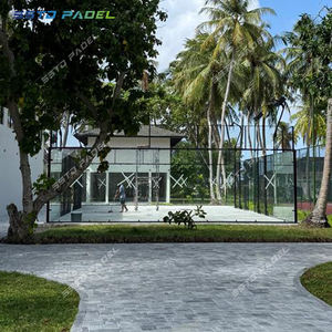 Prix bas professionnel 2025 avec une bonne qualité pour <span class=keywords><strong>Tennis</strong></span> Sports Compétition Panoramique Paddle <span class=keywords><strong>Padel</strong></span> <span class=keywords><strong>Tennis</strong></span> Court <span class=keywords><strong>Terrain</strong></span> - Product Image 6