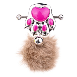QKKQ Pinces à tétons BDSM en métal acier inoxydable, avec ceinture en cuir, jouets sexuels pour jeux de rôle, produits de flirt pour couples, vente en gros - Product Image 5