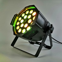 Projecteurs PAR Zoom 18x15W de haute qualité RGBWA UV 6 en 1 pour DJ, discothèque, événements, éclairage de scène LED, éclairage RDM