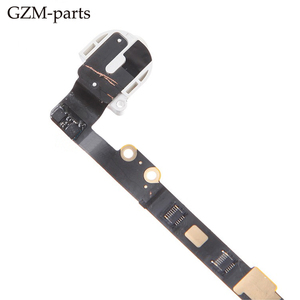 Phụ tùng thay thế cho <span class=keywords><strong>iPad</strong></span> <span class=keywords><strong>Mini</strong></span> <span class=keywords><strong>2</strong></span> 3 jack cắm tai nghe <span class=keywords><strong>Flex</strong></span> Cáp màu đen trắng - Product Image 5