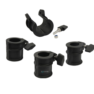 Anillo de ajuste de altura para motor eléctrico de pesca, ajustador de profundidad, abrazadera de tubo de acero, collarín de posicionamiento con bloqueo, nailon reforzado - Product Image 1