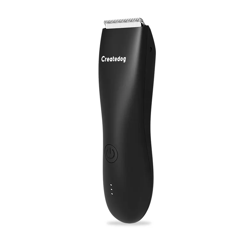 Createdog Personal Cordless Waterproof inguine Hair Trimmer Safety Electric Mens Body Hair Trimmer Cut Shaving Machine